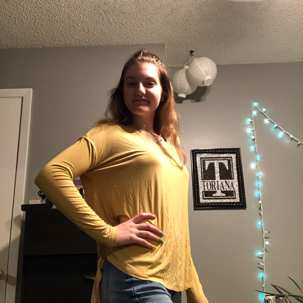 Yellow long sleeve
